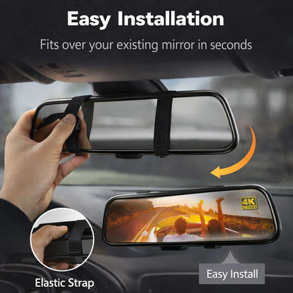 WolfBox 4K Mirror Dash Cam